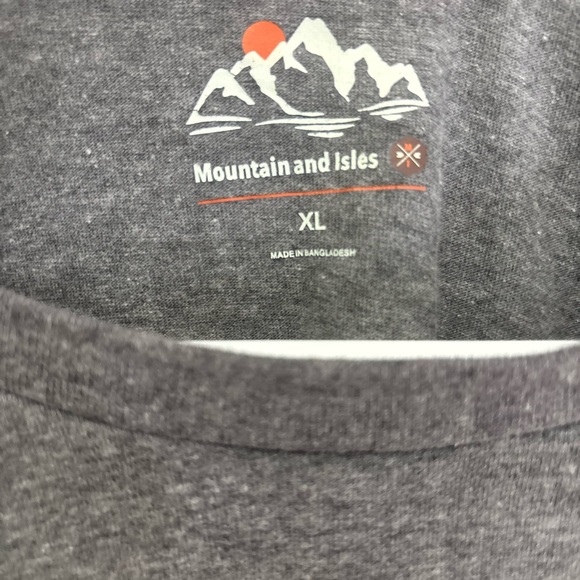 Gray Mountain & Isles Graphic Long Sleeve Shirt - Picture 3 of 4